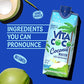 Vita Coco Coconut Water, Pure - Naturally Hydrating Electrolyte Drink - Smart Alternative to Coffee, Soda, and Sports Drinks - G