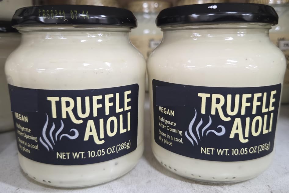 Trader Joe Vegan Truffle Aioli 10.05oz 285g (Two Jars)