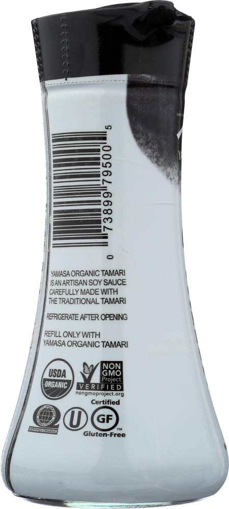 Yamasa Organic Wheat-Free Tamari Soy Sauce 5 Oz (2 Pack)