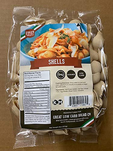 Great Low Carb Bread Company Pasta Shells