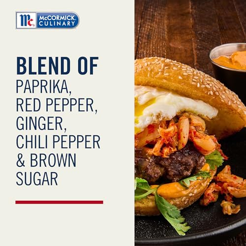 McCormick Culinary Seasoning, Korean BBQ Gochujang Style, No MSG Added, Gluten Free, For Culinary & Professional Kitchens, 24.5