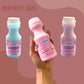 Lupy Lups! Sugar Mix Kit Floss Sugar w -3 Plastics Jars of 7 oz Blue Raspberry  Purple G & Pink Cherry- 25 Paper Cones- Create Fluffy Cotton Candy - Cotton Candy also floats atop beverages!