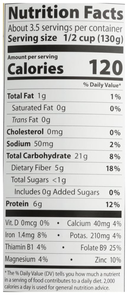 Eden Organic Garbanzo Beans, No Salt Added, 15 Ounce (Pack of 12)