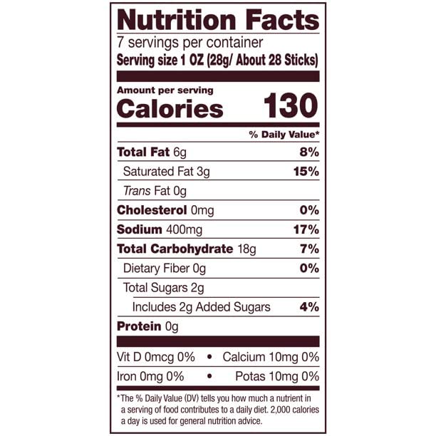 Snyders of Hanover Gluten Free Pretzel Sticks, Honey Mustard and Onion, 7 oz