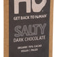 Hu Salty Dark Chocolate, Natural Organic Vegan, Gluten Free, Paleo, Non GMO, Fair Trade Dark Chocolate, 2.1oz