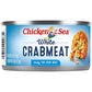 Chicken Of The Sea White Crab Meat, 6 Ounce Cans (Pack Of 12), High In Calcium, Wild Caught Canned Crabmeat