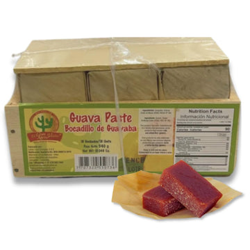 DECA EXPERTS -Guava Paste - Bocadillo de Guayaba (18 units)(540gr - 19.04Oz) - Bocadillo Veleo - Imported from Colombia