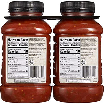 Kirkland Signature Organic Salsa, Medium, 38 Oz, 2 Ct