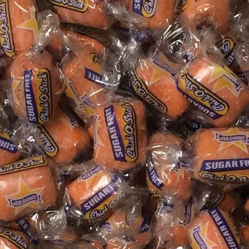 SweetGlob Individually Wrapped Original Crunchy Peanut Butter Candy (Sugar Free Chick O Sticks, 1 Pound)