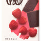 Theo Raspberry Organic Dark Chocolate Bar, 70% Cacao, 1 Bar | Vegan, Fair Trade