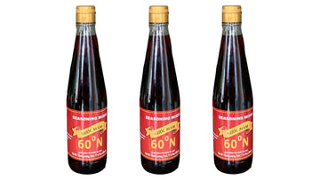 3 Packs - 60N Phu Quoc Premium Fish Sauce - Ba Chai Nuoc Mam Phu Quoc Dam Dac 60 Do Dam - 17 Oz per Bottle x 3 Bottles per Order