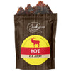 Jerky.com Exotic Hot Elk Jerky - Wild Game Meat Snacks, Exotic Snacks, High-Protein, All-Natural, No Added Preservatives - Healt