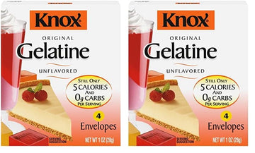 Knox Unflavored Gelatin (4 Envelopes) (Pack Of 2)