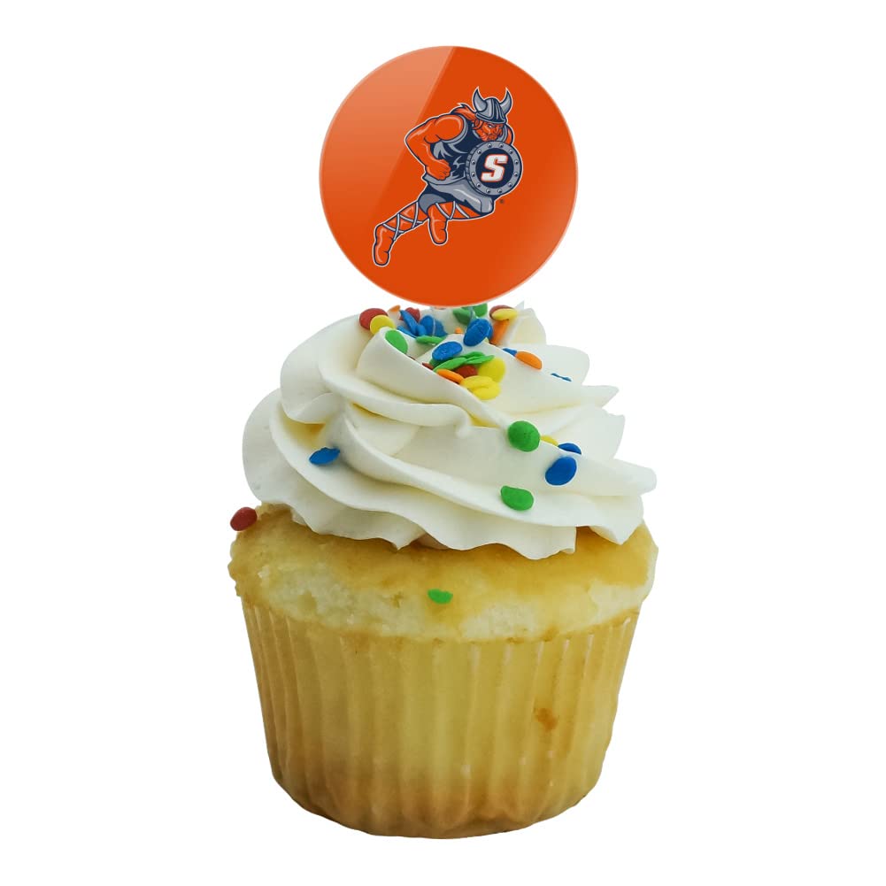 Salem State Secondary Logo Cupcake Picks Toppers Decoration Set Of 6