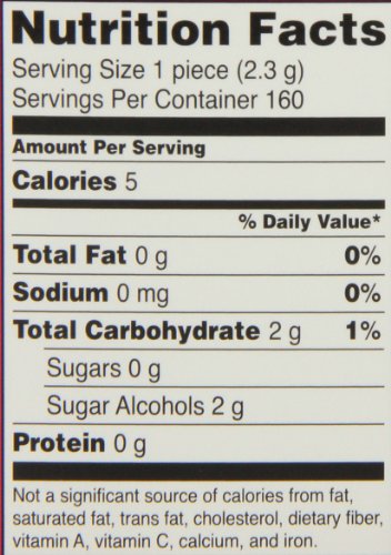 Ice Breakers Ice Cubes Raspberry Sorbet Chewing Gum (Sugar Free, 40-Count Pieces, Pack Of 8)