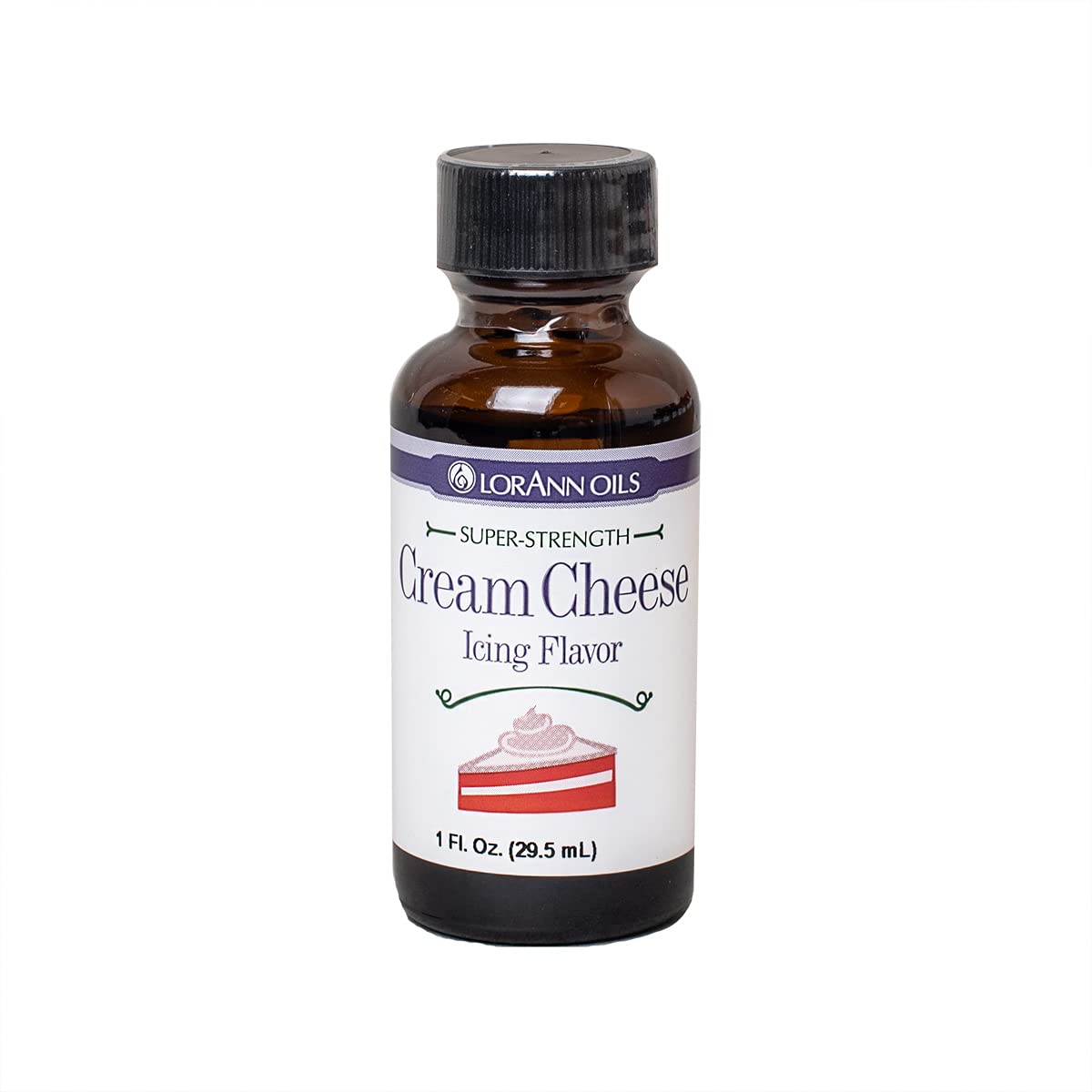 LorAnn Cream Cheese Icing Flavor, 1 Ounce Bottle, Clear, Model 0890