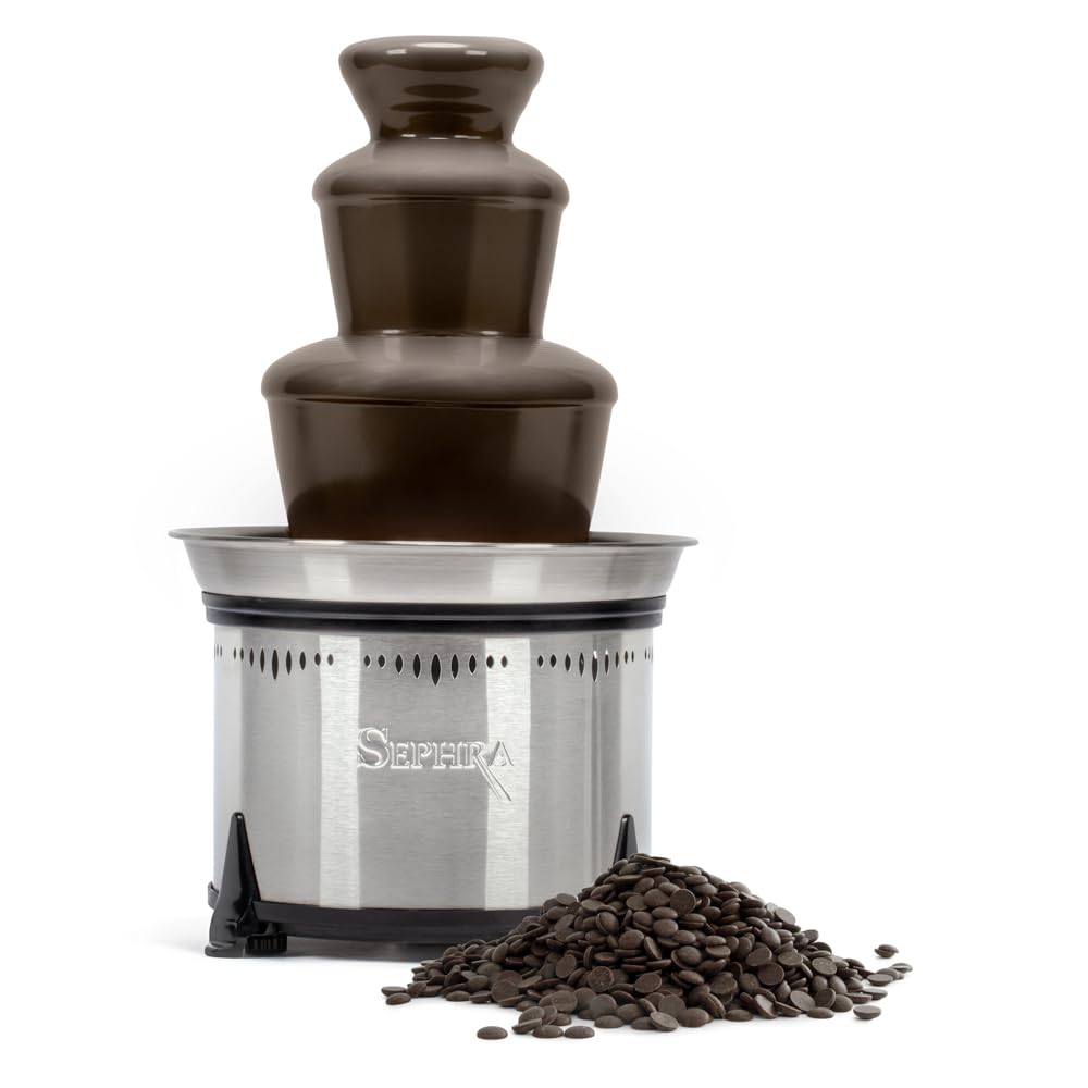 Sephra Fountain-ready Belgian Dark Chocolate 20lb Case - Ideal for Melting