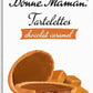 French Bonne Maman Caramel Tartelettes Bonne Maman-Tartelette Chocolat Au Lait Caramel Bonne Maman-5 Bag Pack