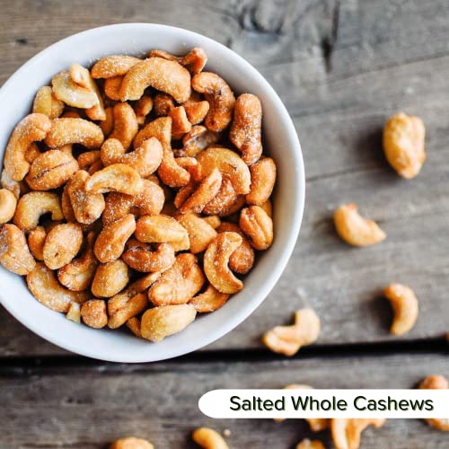 malt-inspired NUTS Cashews - Gourmet Sweet and Salty Snack - Gluten Free, Low Sodium - 2oz Pack (12 Pack)