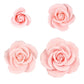 O'Creme Garden Roses Gumpaste Flower Set - Pink - Edible Flowers For Cake Decorating - Sugar Paste Flower Decorations For Cakes,