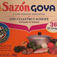 Goya Sazon Con Culantro Y Achiote 6.33Oz Jumbo Pack-( 2 Pack Super Saver ) Low Sodium Seasoning
