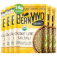 Beanvivo - Organic Coconut Curry Chickpeas Pack Of 6 (10 Oz Each) - Seasoned & Ready To Eat Plant Protein Vegan Gluten Free Micr