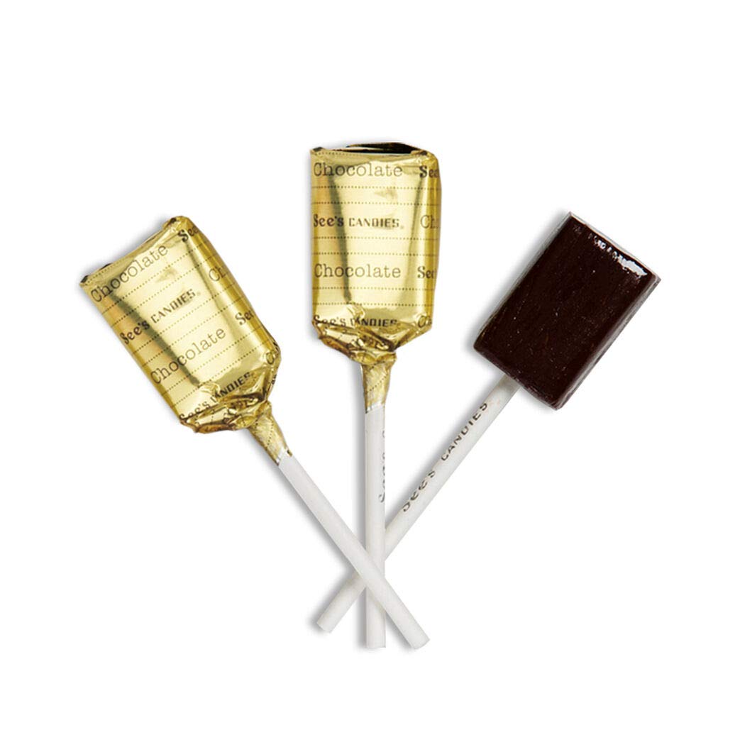 Sees Candies Butterscotch Lollypop, 1 lb 5 oz, Sweet Treat, Ideal for Gifting