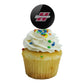 GRAPHICS & MORE Cupcake Picks Set of 6, Acrylic, Henderson State University, One Size, Model: CUPCAKE.ROUND.CLCHSU.Z008455