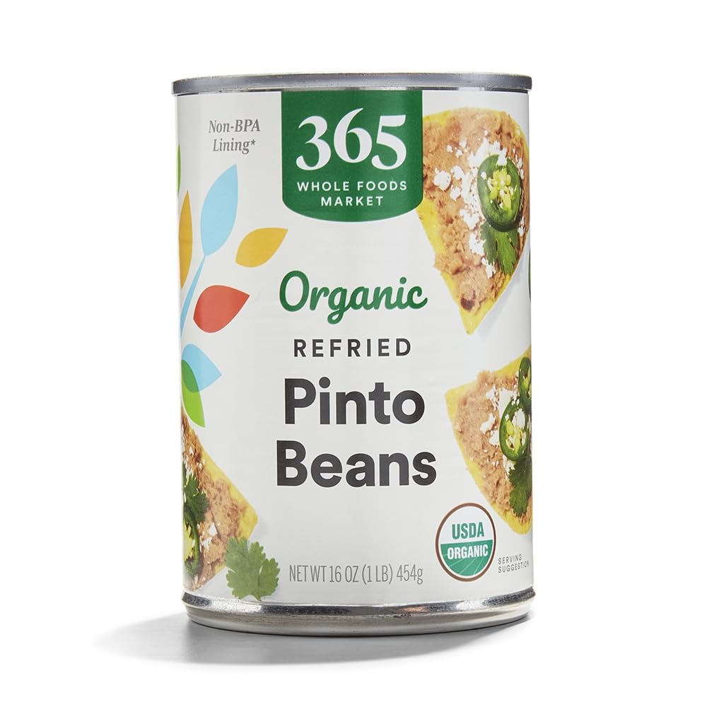 365 Everyday Value, Organic Refried Pinto Beans, 16 oz
