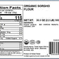 Yupik Organic Sorghum Flour, 2.2 lb (Pack of 2)