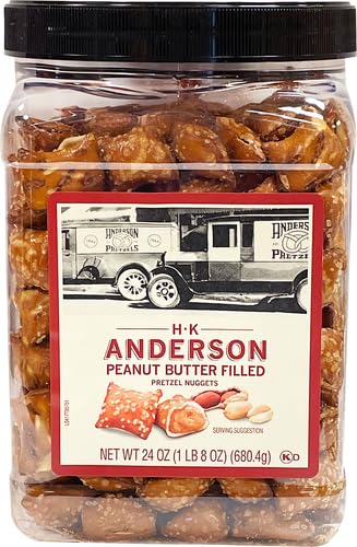 Anderson Bakery Peanut Butter Nuggets Pretzel, 24-Oz.