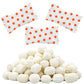 Fruidles Big Dots Buttermint Candy, Mint Candies, After Dinner Mints, Fat-Free, Kosher Certified, Individually Wrapped (Orange, 55 Pieces)