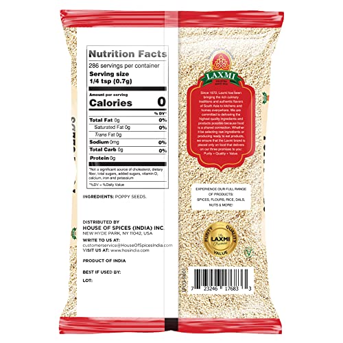 Laxmi Poppy Seeds 200G