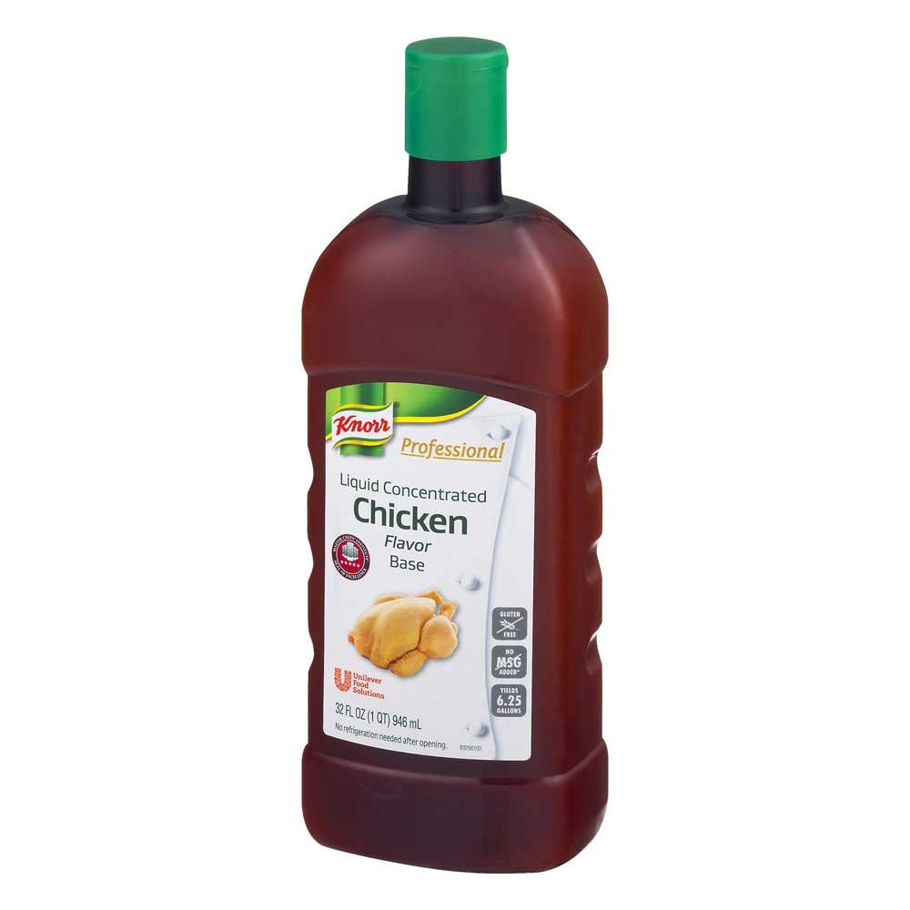 Knorr Chicken Professional Liquid Concentrated Base,32 Ounce - 4 Per Case.
