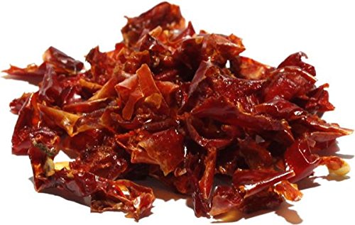 Dehydrated Dried Red Bell Pepper By It'S Delish - 9 Oz Convenient Large Jar- Sealed To Maintain Freshness - Chopped & Dried Vege