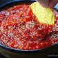 All-Natural Fiery Red Salsa by Dennis Gourmet | This fresh, hearty restaurant salsa is low in sugar, calories, carbs, and sodium