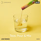 E EVERYDAZE BT21 Kombucha Tea Powder Mix, Vegan, No Added Sugar, 10 Sticks, Pineapple Passion Fruit Flavor, Gluten Free