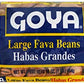 Goya Foods Large Fava Beans  Dry  16 Ounce (Pack of 24)