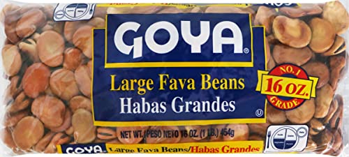 Goya Foods Large Fava Beans  Dry  16 Ounce (Pack of 24)