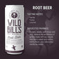 Wild Bill's Craft Soda Variety Pack - 12 Fl Oz, 12-Pack, Pure Cane Sugar, Vegan, Caffeine & Gluten Free, 12 Flavors