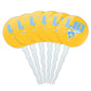 Long Island University Secondary Logo Cupcake Picks Toppers Decoration Set of 6