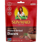 Sun-Maid Deglet Noor Pitted Dried Dates - (4 Pack) 8 oz Resealable Bag - Pitted Deglet Noor Dates Dried Fruit Snack for Lunches,