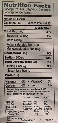 Utz Sourdough Specials Multigrain Pretzels, 14 Ounce, Crunchy Snack