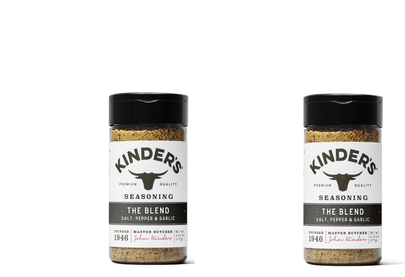 Kinders Seasonings & Rubs - 2 bottles (The Blend 6.25oz)