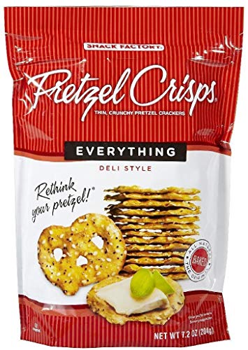 Snack Factory Pretzel Crisps Everything 7.2 Oz