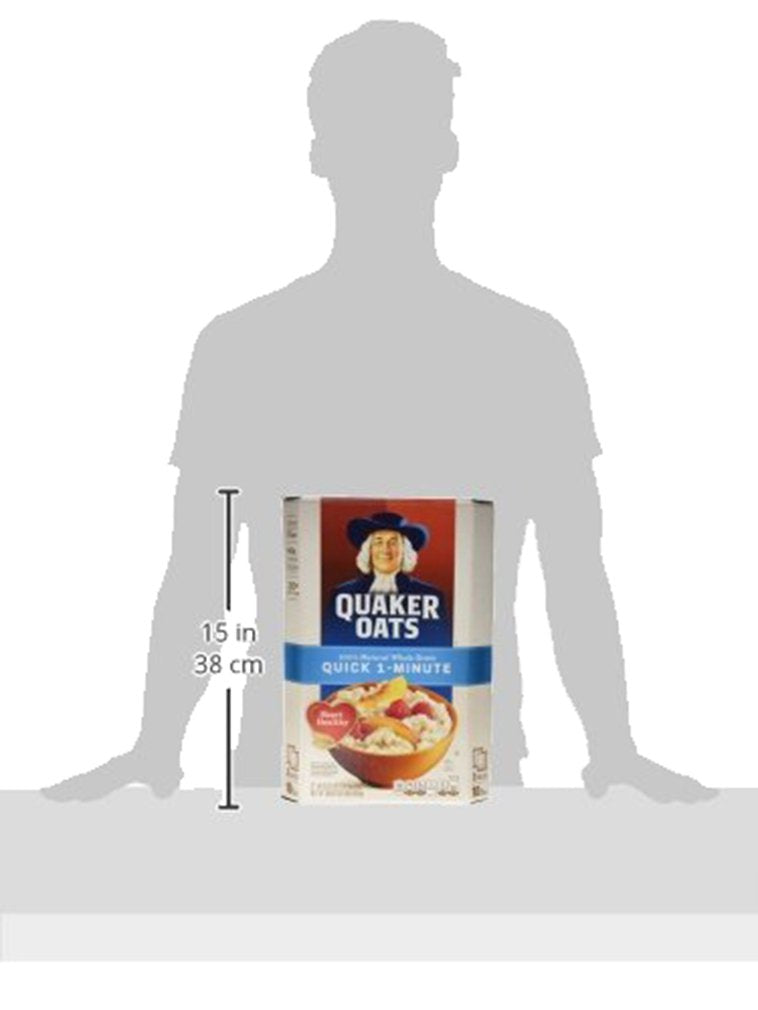 Quaker Oats Quick 1 Minute Oatmeal - 2/5 Pound