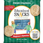 DICK & JANE EDUCATIONAL SNACKS – Nut-Free Bilingual Snacks for Kids, 12-Pack, 1 Ounce Each, English & Spanish Vocabulary Learning