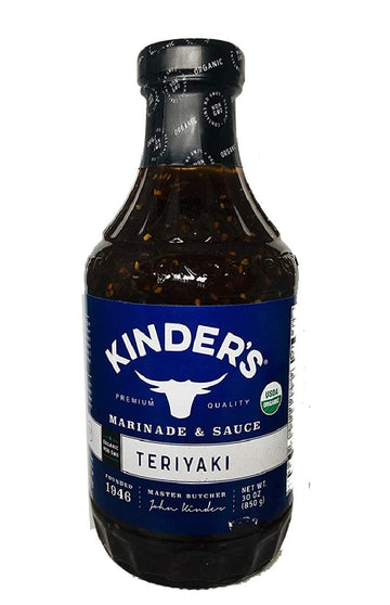 Kinders Organic Teriyaki Marinade & Dipping Sauce, 30 Ounce