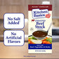Kitchen Basics Unsalted Beef Stock, 32 oz (Pack of 12) - Gluten Free, No Artificial Flavors, Perfect for Cooking and Soups