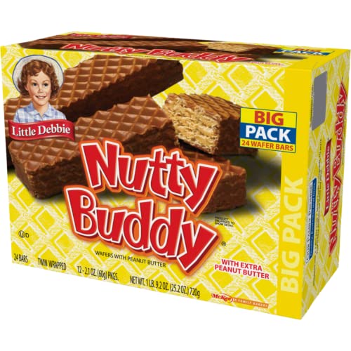 Little Debbie Nutty Bars Big Pack, 4 Boxes